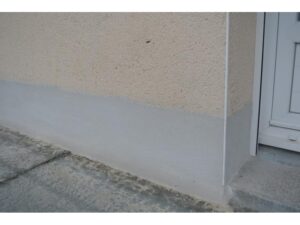 Réfection des enduits de soubassement et revêtement de façade à Bouguenais (44)